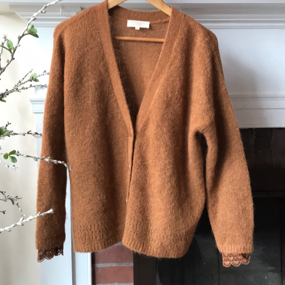Sezane cardigan